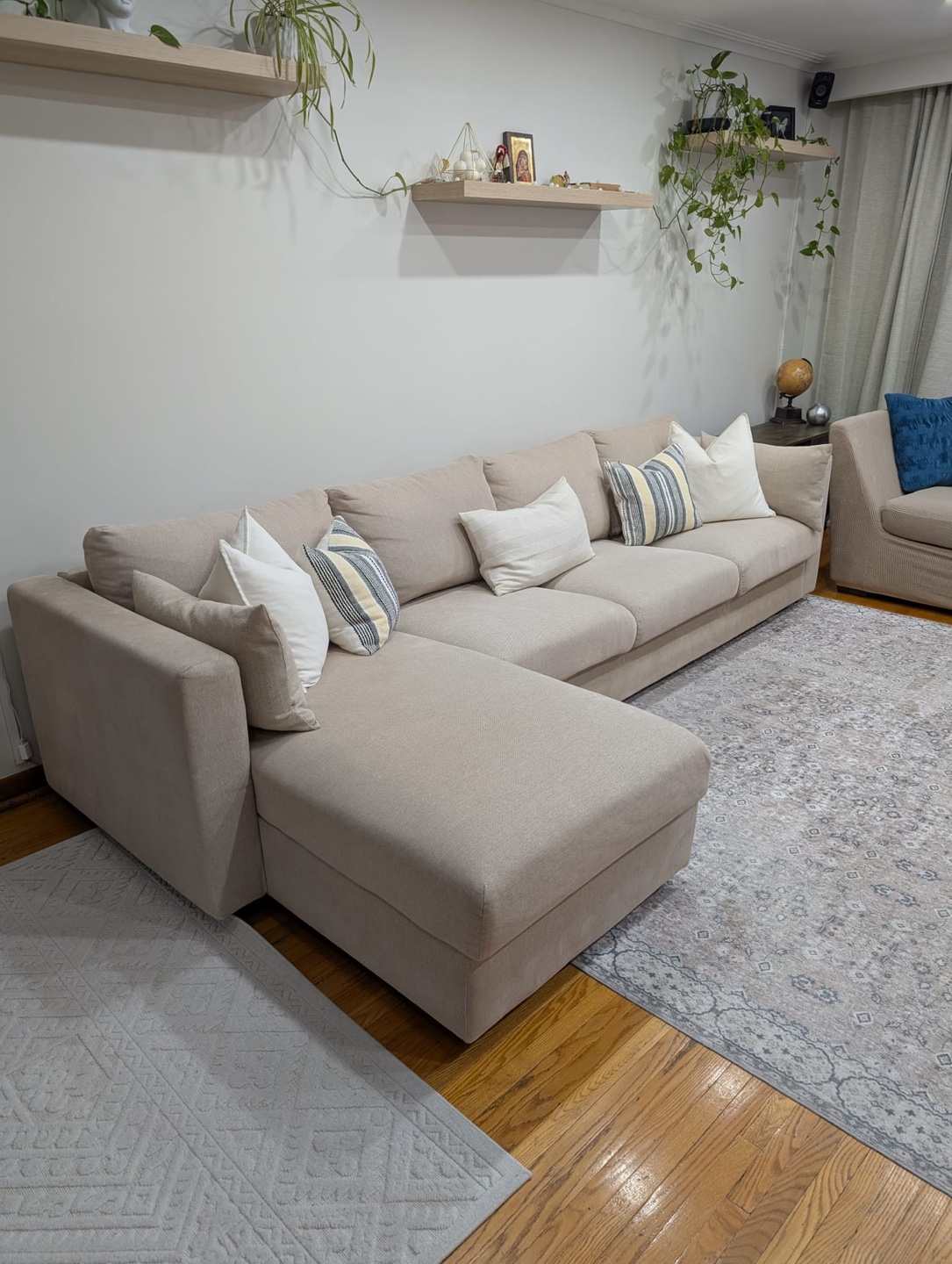 IKEA Finnala Sectional Sofa - Tallmyra Beige - photo 3