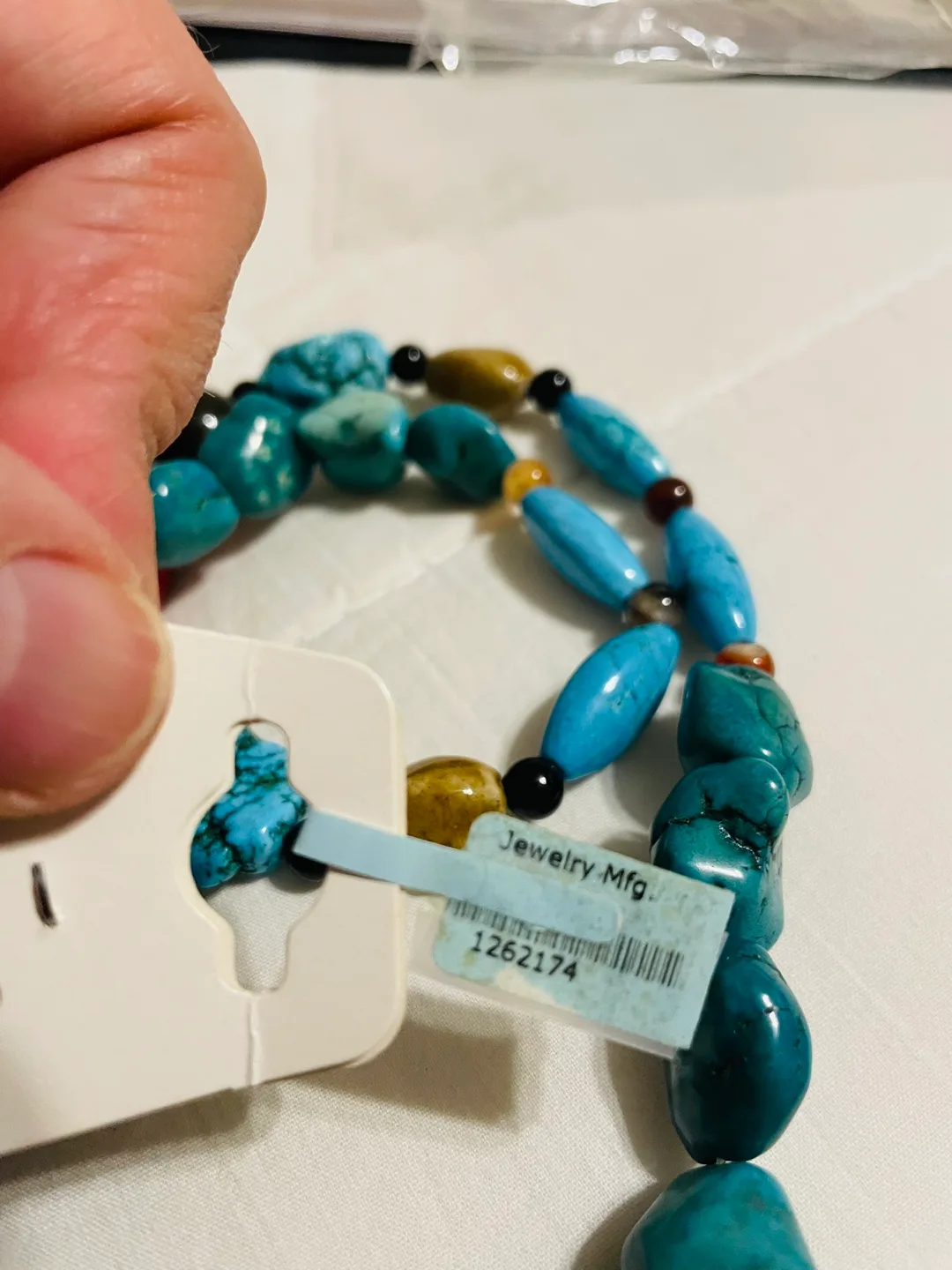 Real Gemstones, Coral, Onyx, Carnelian, Agate & Turquoise image indicator(5)