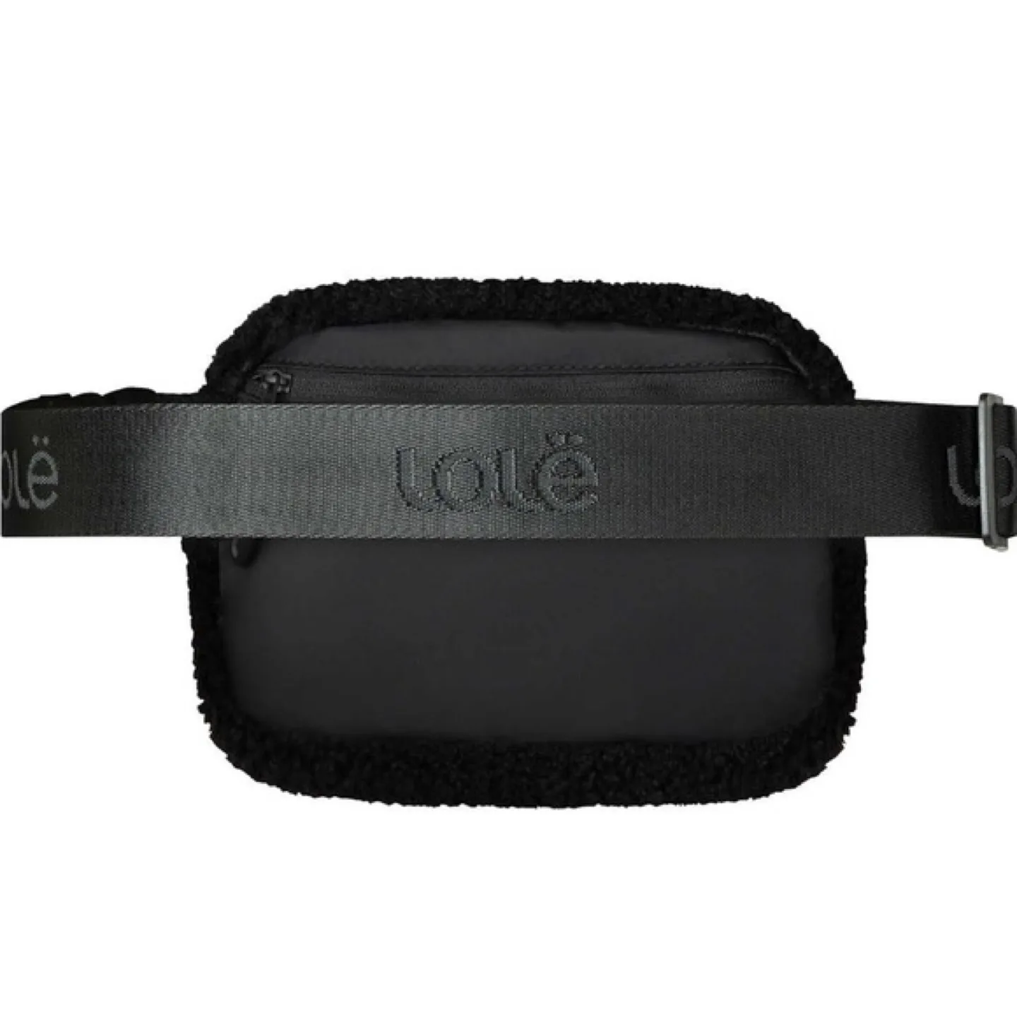 LOLE Black Sherpa Waist Bag image indicator(2)