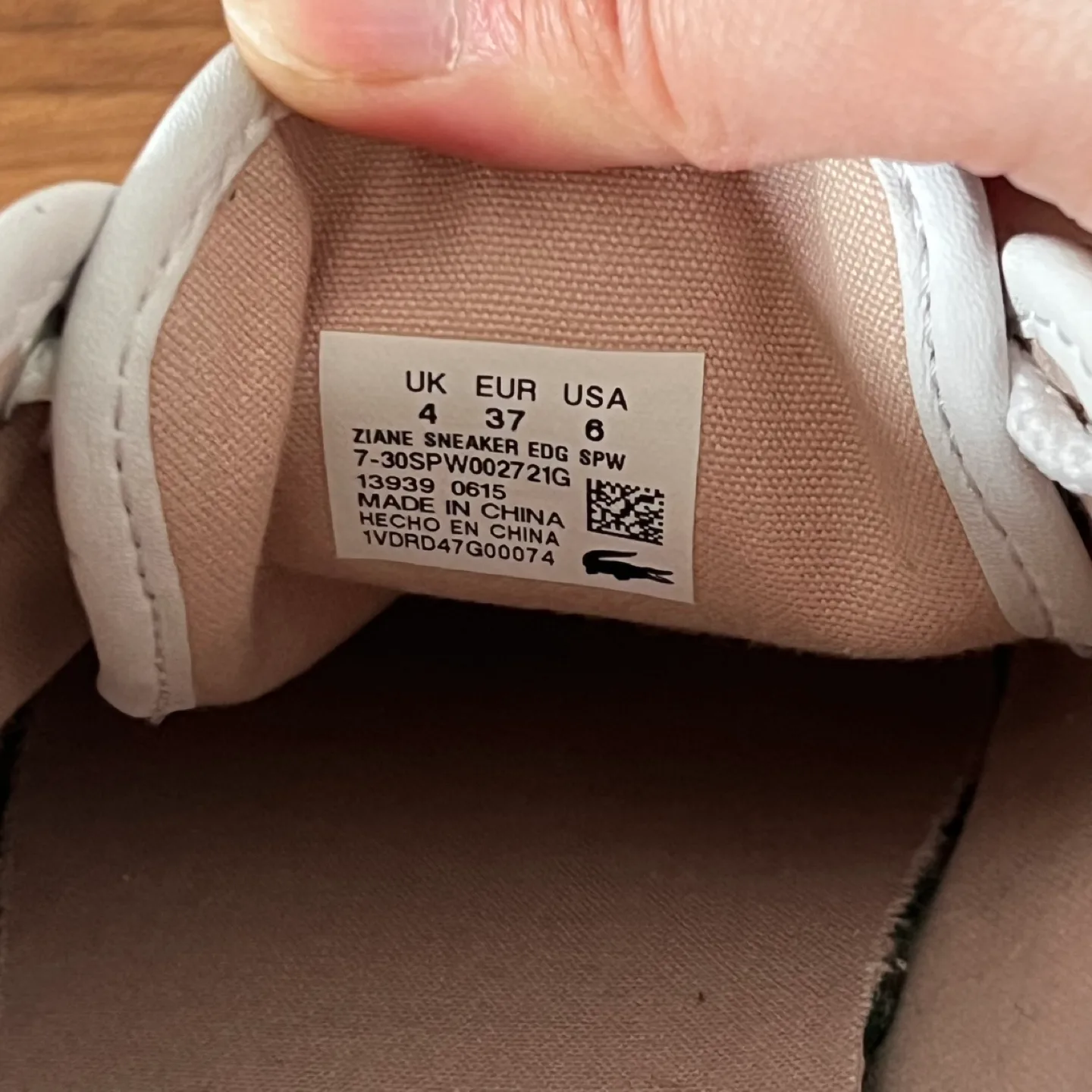 Lacoste White Leather Sneakers image indicator(4)