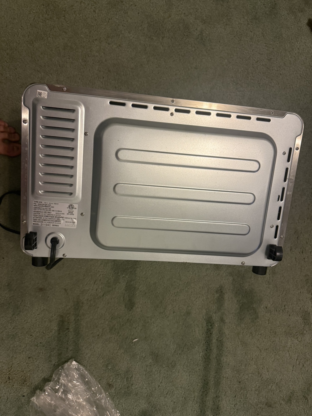 Hamilton Beach 6-Slice Countertop Oven - photo 4