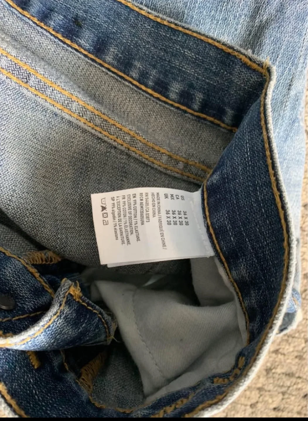 Men's American Eagle Outfitters Jeans 36x30 image indicator(4)