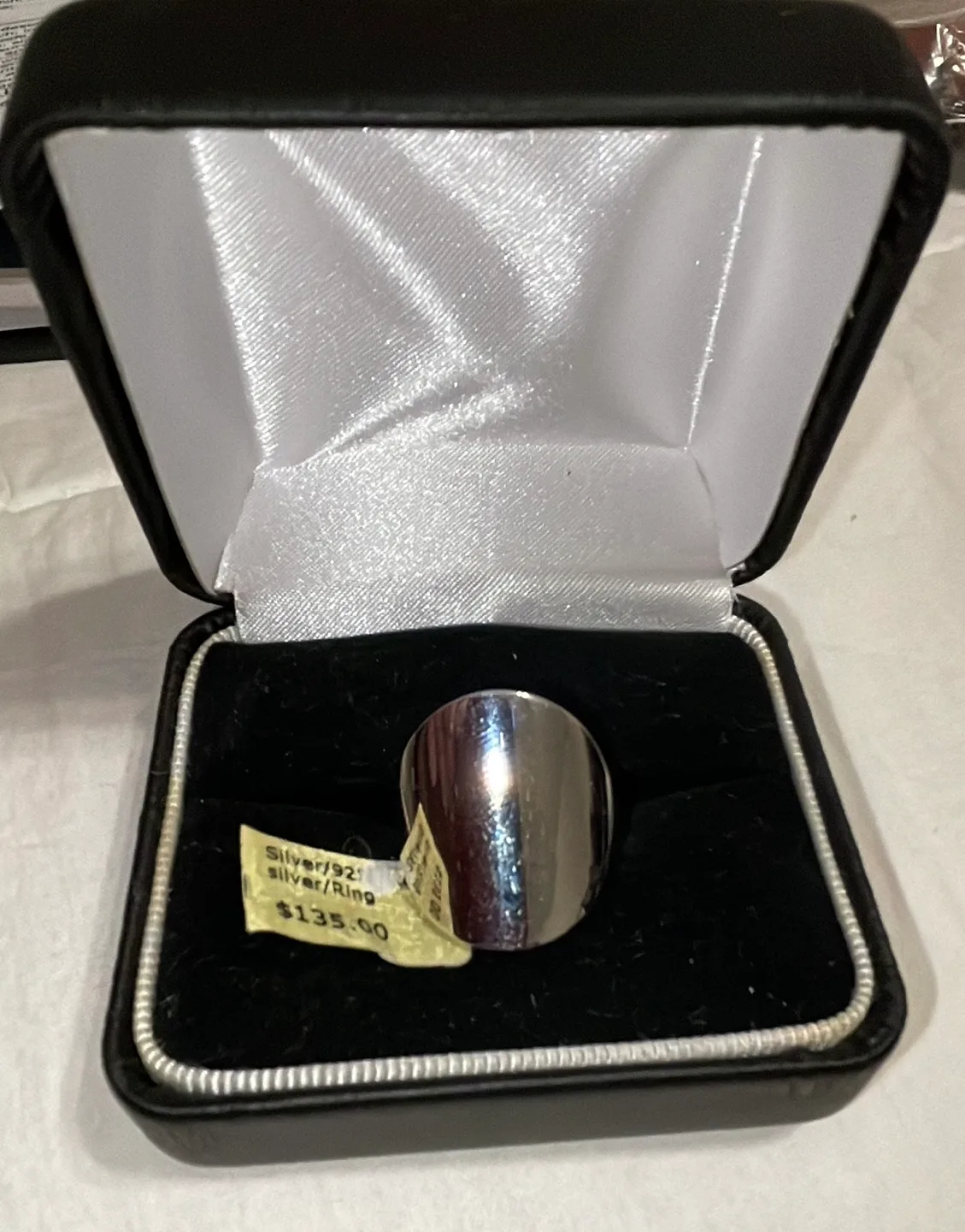Krementz Pure sleek Sterling Silver solid Ring thumbnail