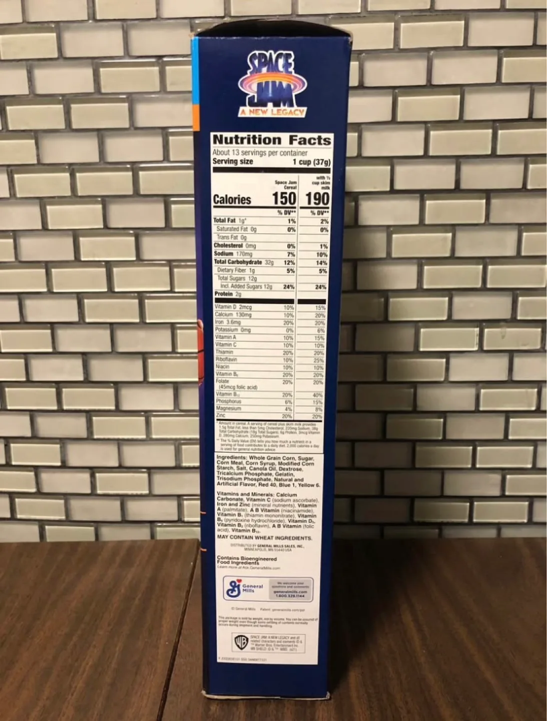 Space Jam 2 Cereal Limited Edition A New Legacy LeBron James image indicator(4)