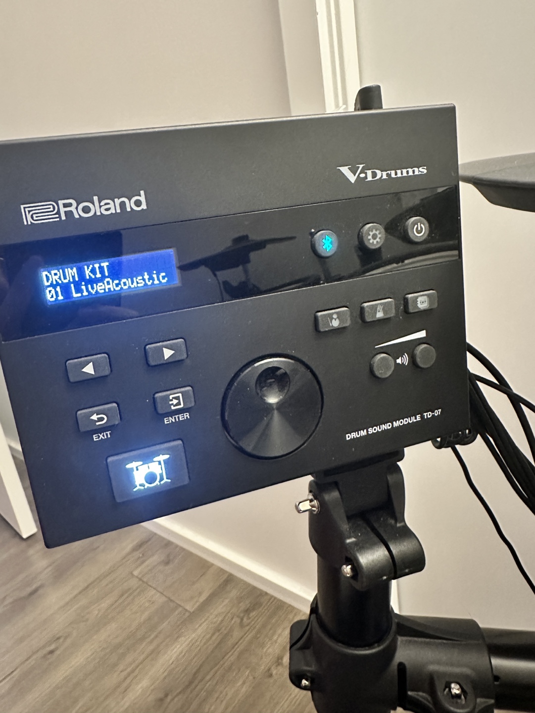 Roland TD-07 V-Drums Electronic Drum Kit - photo 2