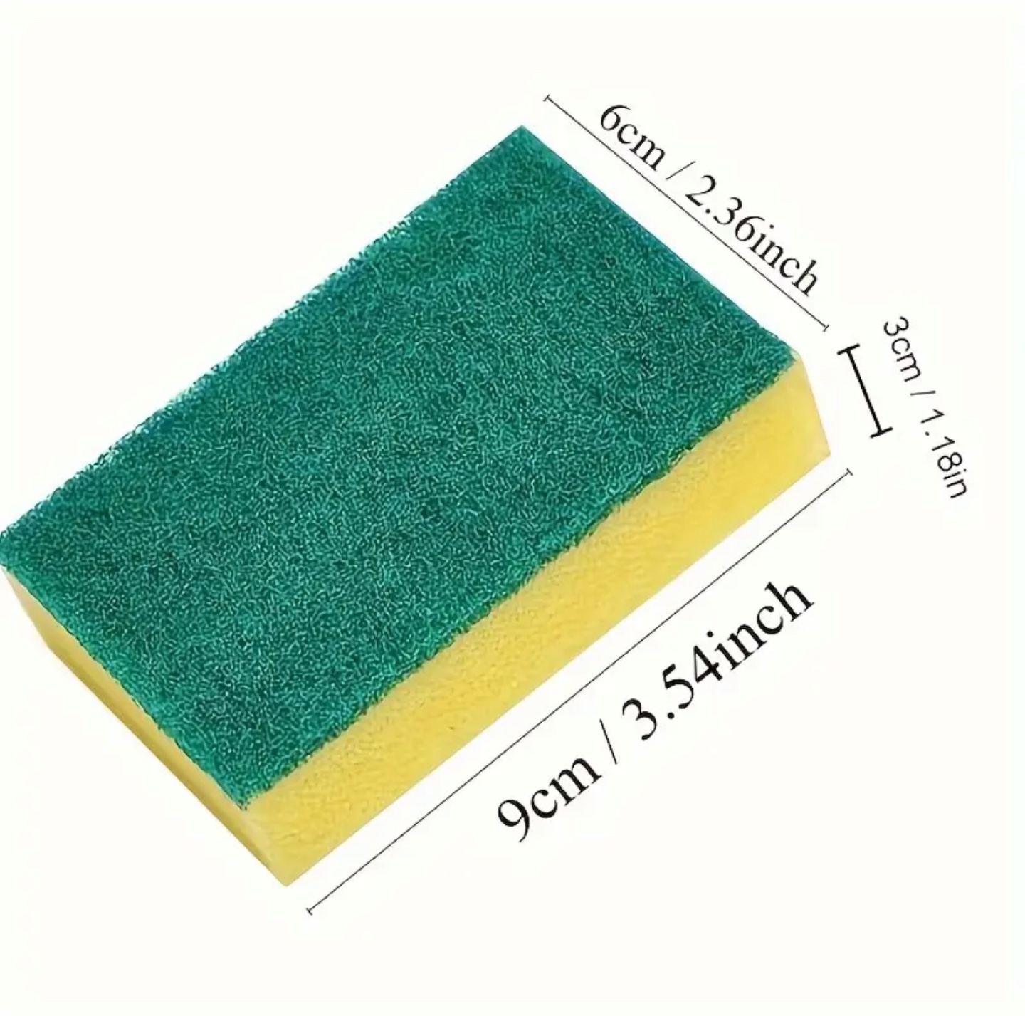 Double-Sided Cleaning Sponges – 5 Pack - photo 2