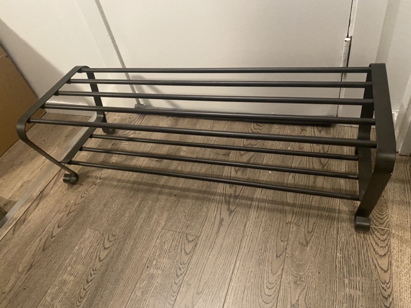 IKEA PORTIS Shoe Rack - Black - photo 2