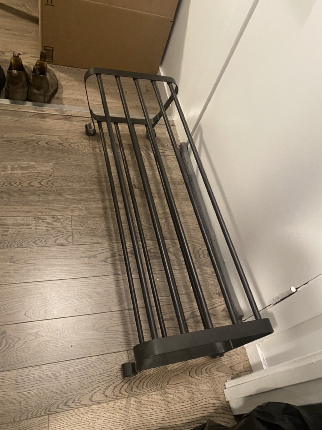 IKEA PORTIS Shoe Rack - Black