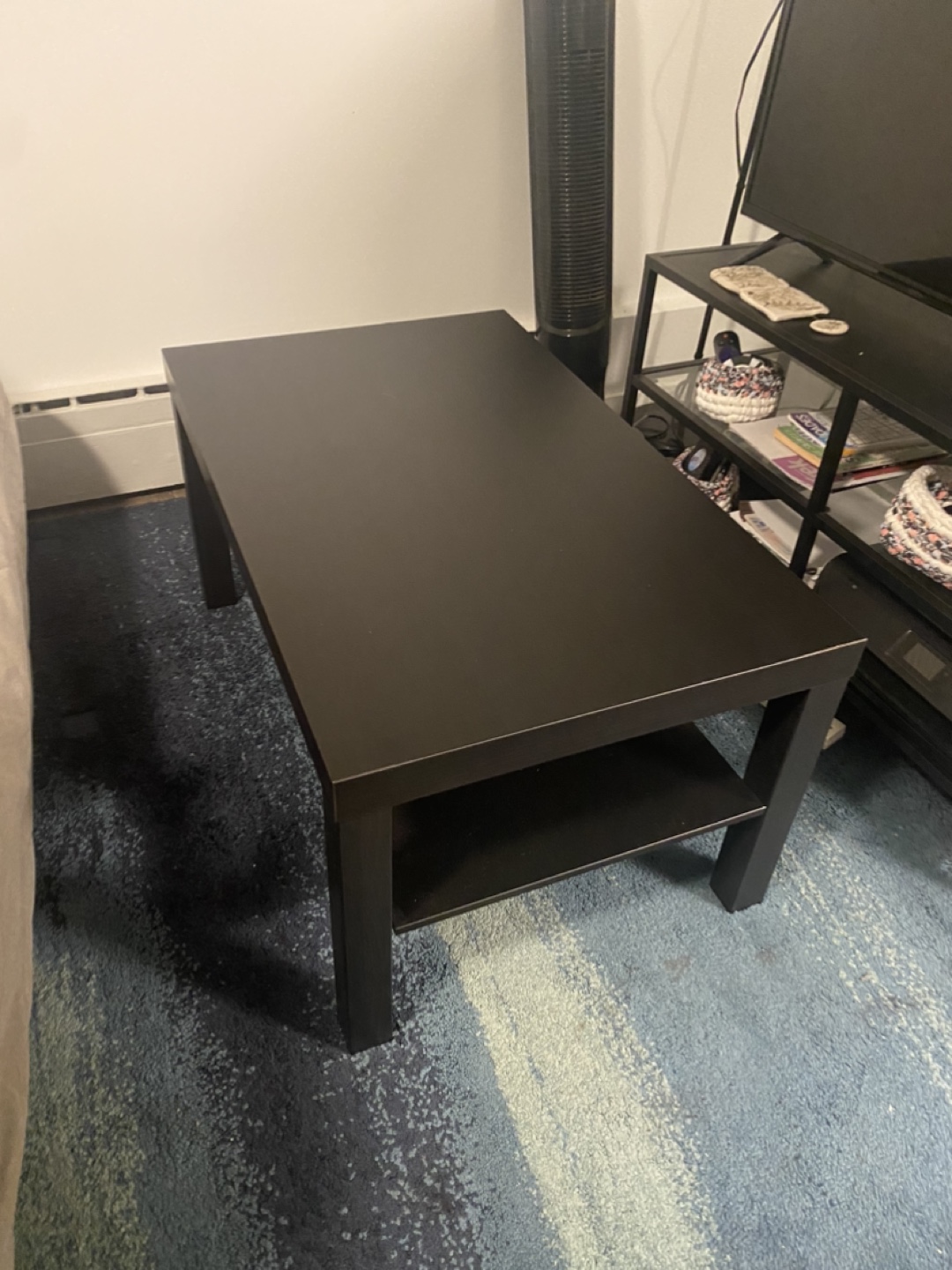 IKEA LACK Coffee Table - Black-Brown