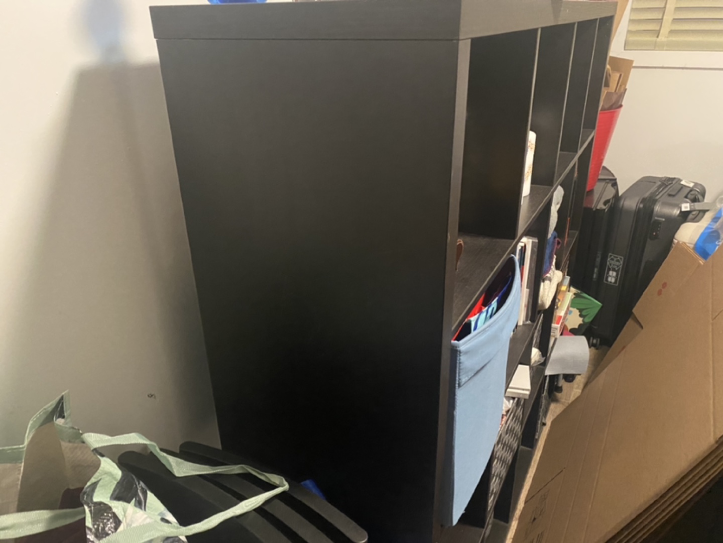 IKEA KALLAX 16-cube shelving unit - Black-brown - photo 3