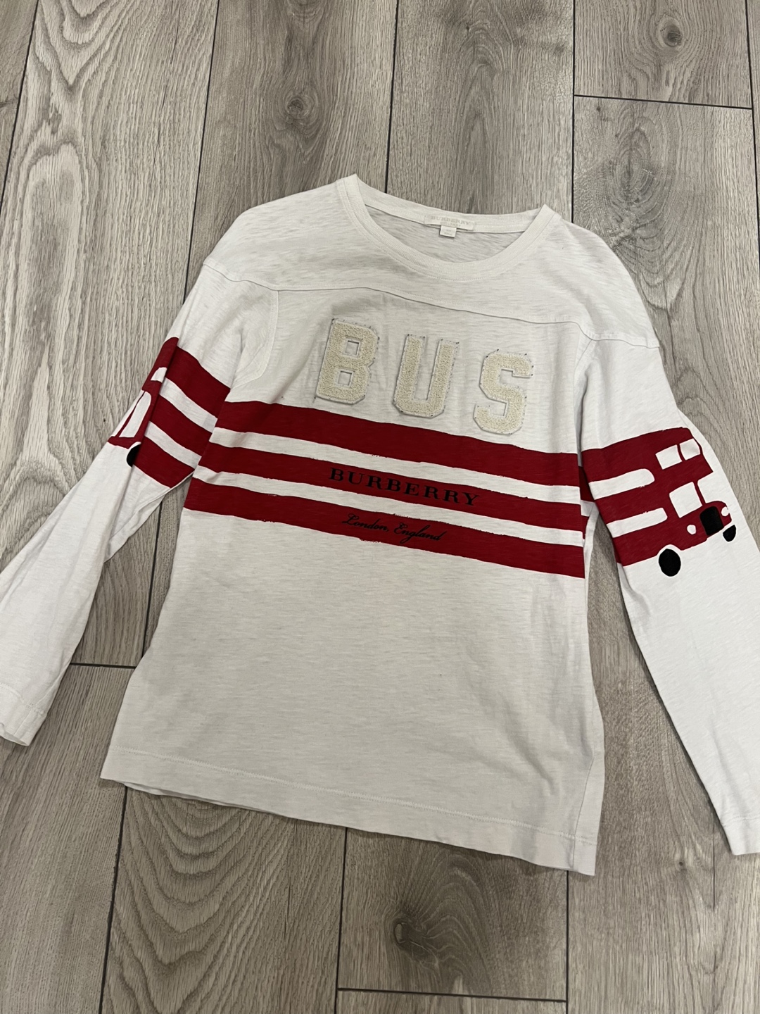 Burberry Kids Long Sleeve T-Shirt