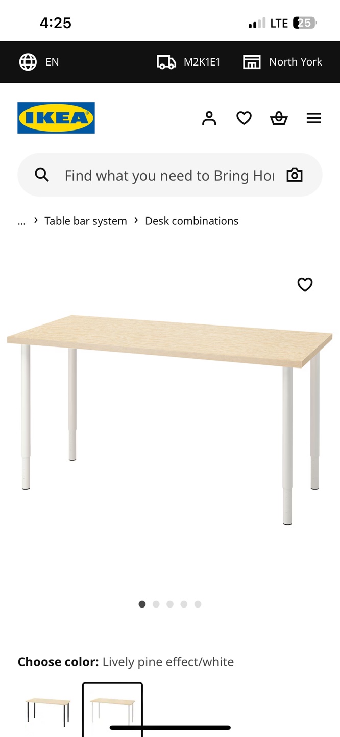 IKEA MITTCIRKEL/OLOV Dinning Table -  with 2 chairs - photo 2