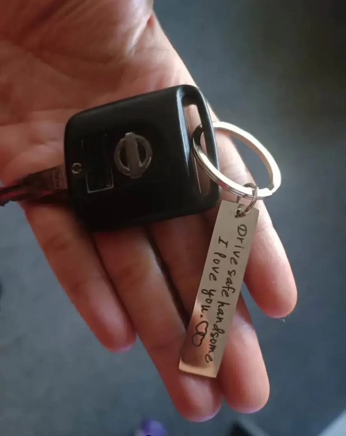 Drive Safe Handsome Keychain image indicator(2)