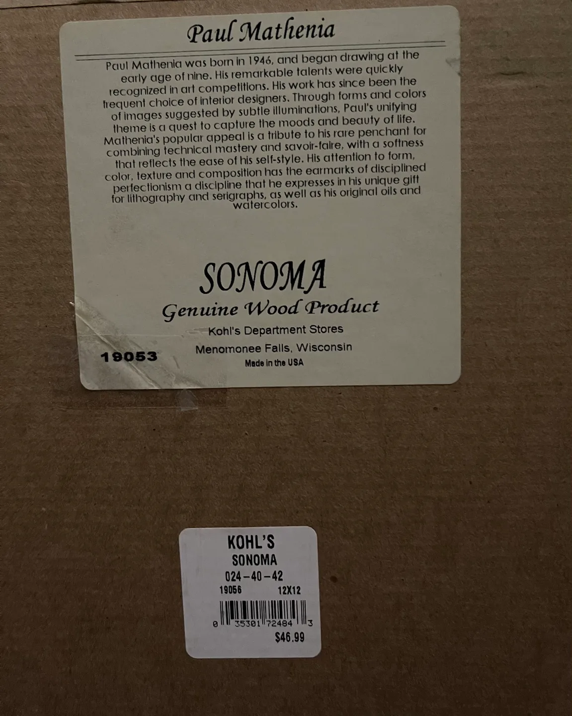 Framed White Rose Print by Paul M athenia, with Real Glass image indicator(3)