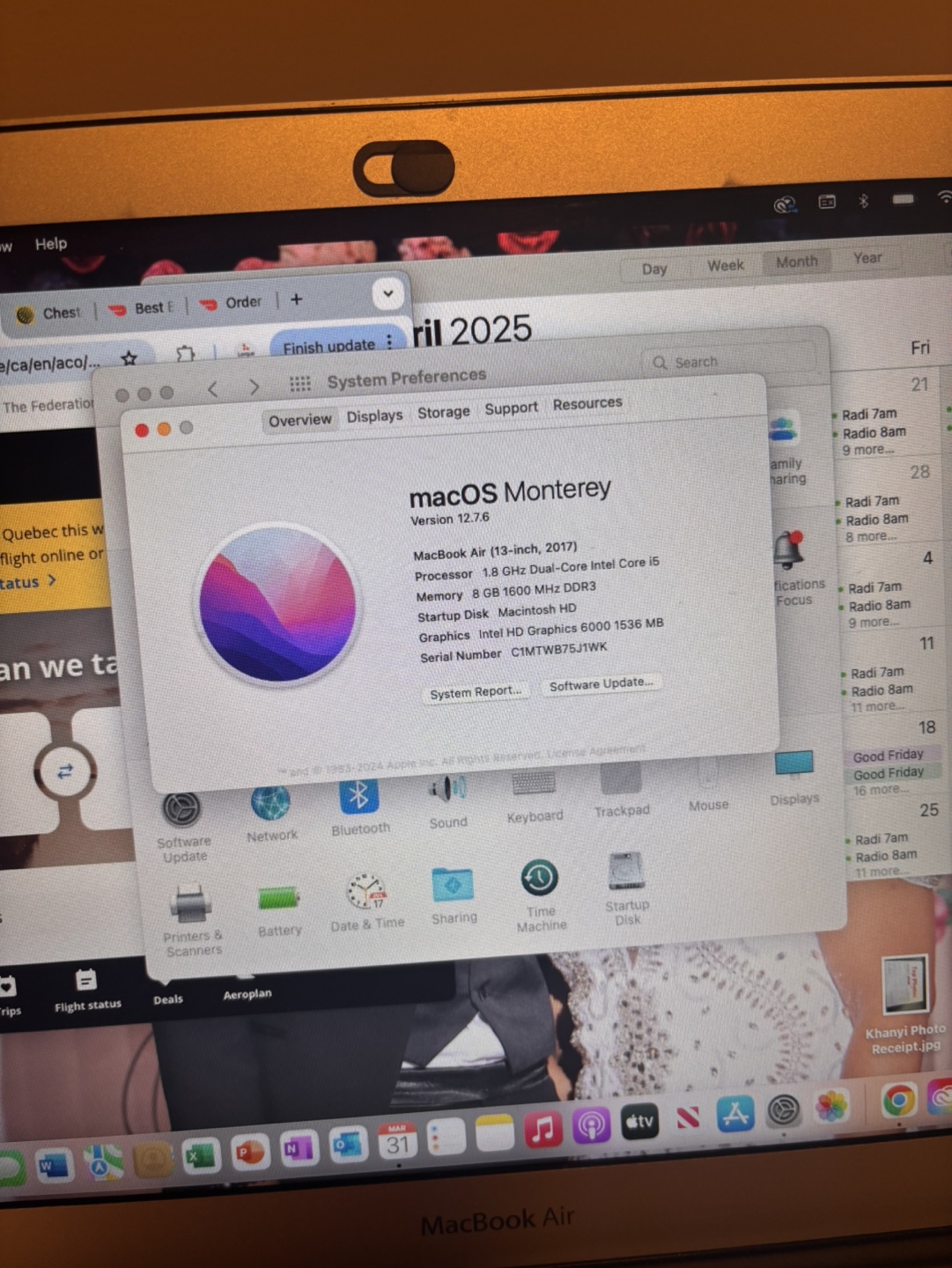 MacBook Air 13-inch macOS Monterey - photo 2