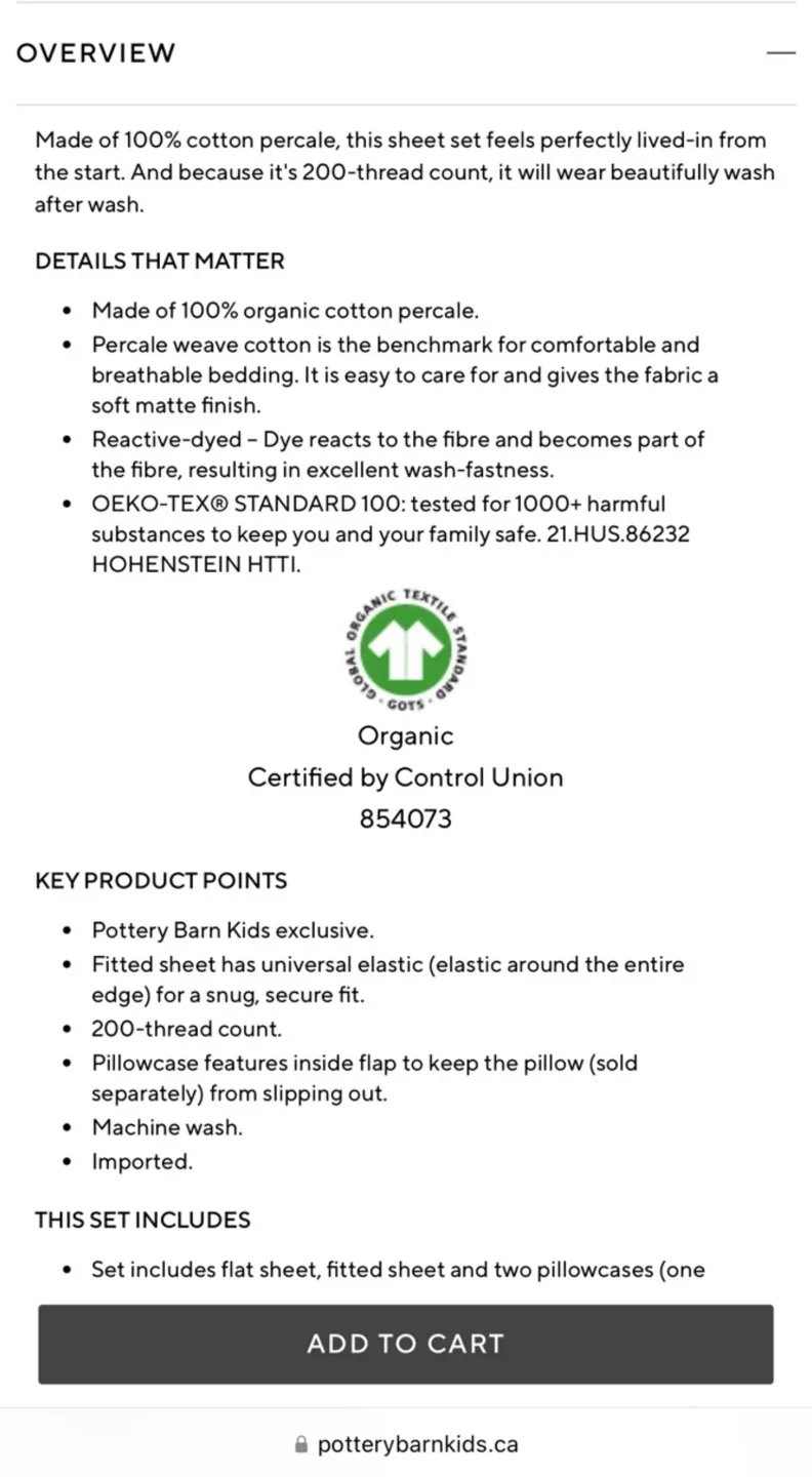 Pottery barn fitted sheet and pillowcases - double size image indicator(6)