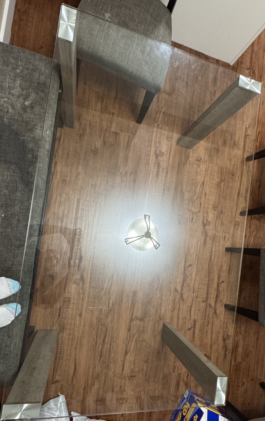 Glass-top Dining Table - photo 2