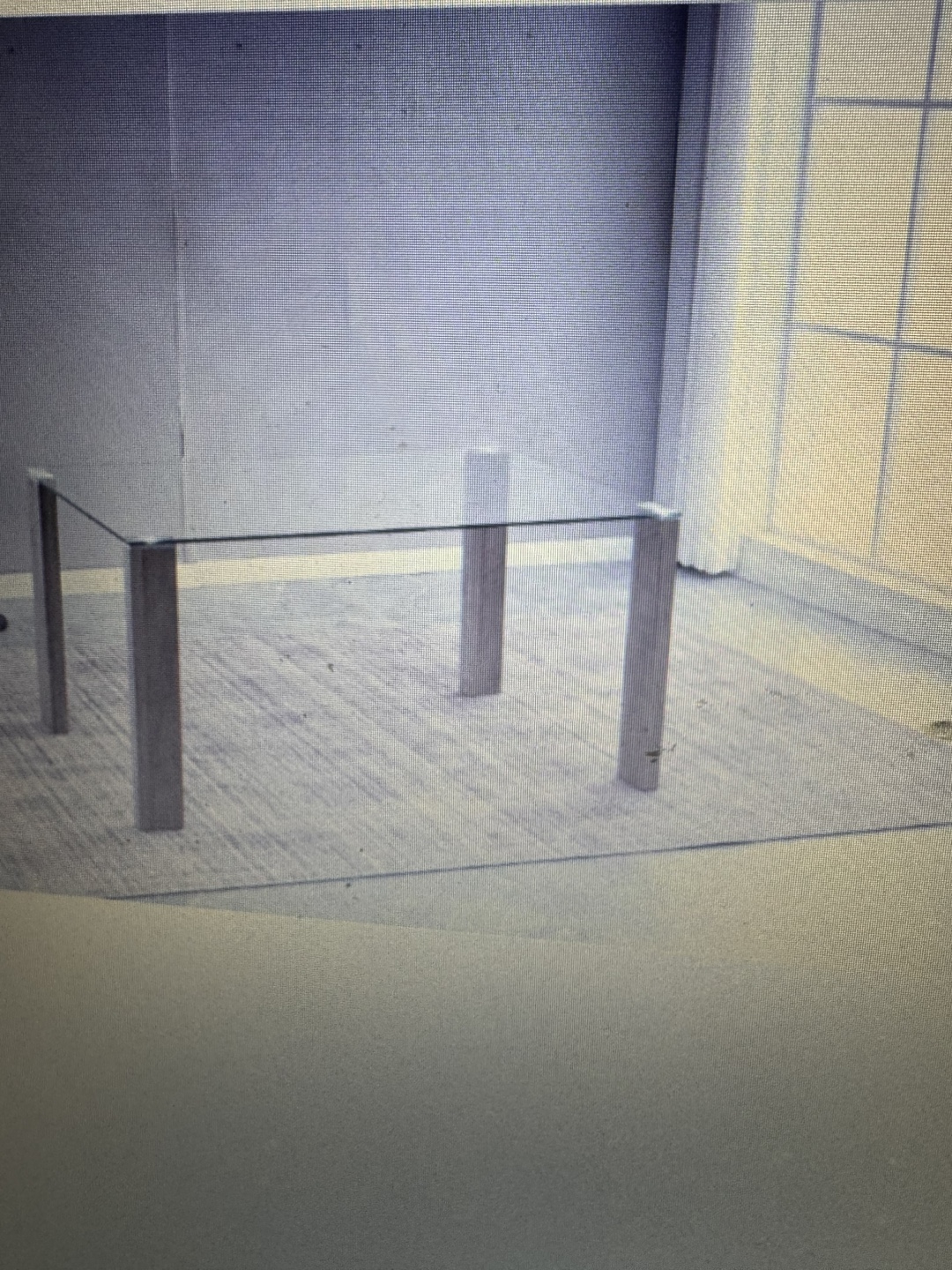 Glass-top Dining Table - photo 3