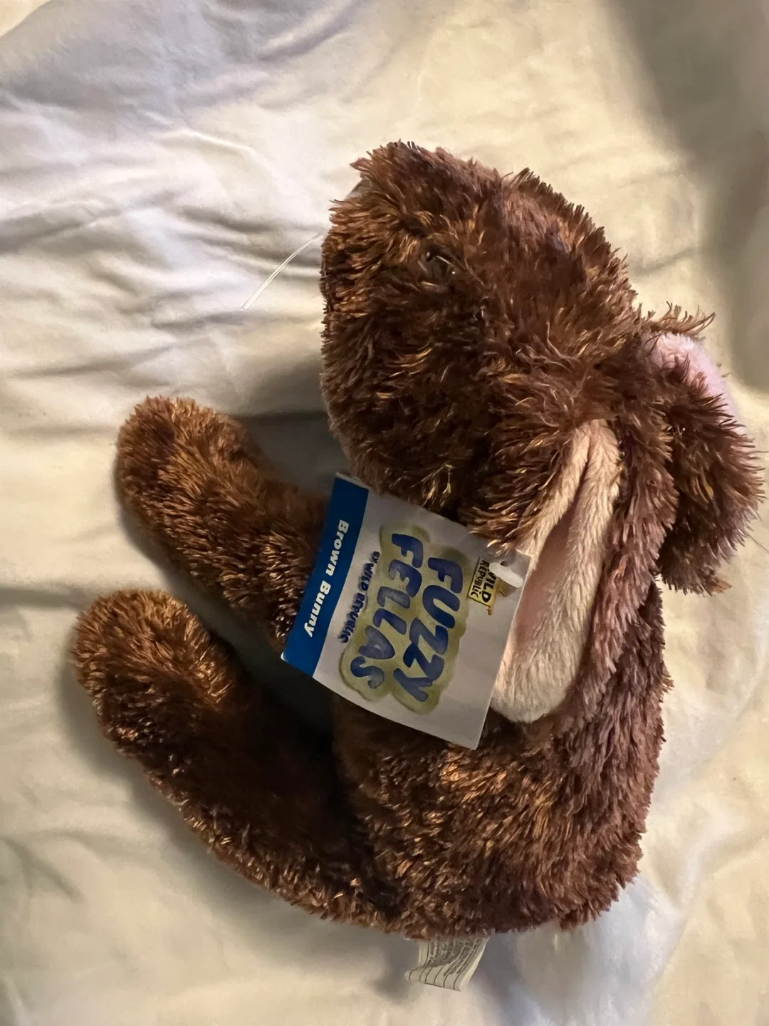 Fuzzy Fellas Brown Bunny Plush Toy image indicator(3)