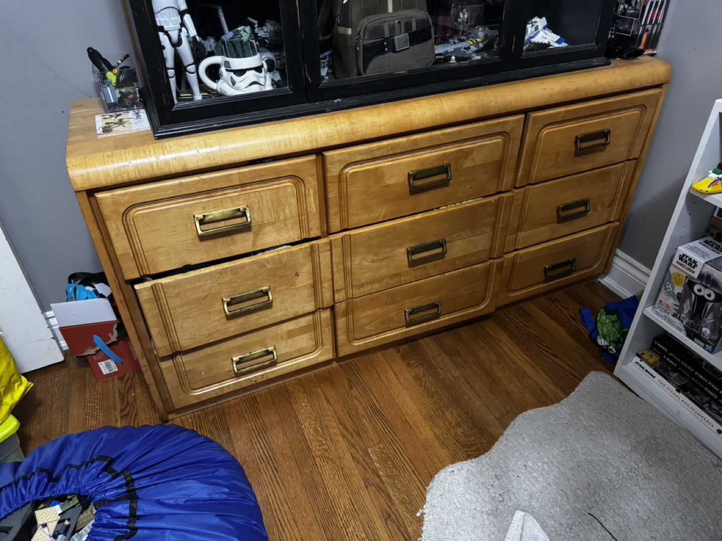 Vintage Shermag Miro 9 Drawer Dresser