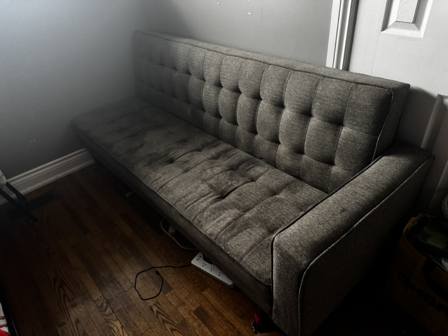 [curb alert] Grey Futon Sofa Bed