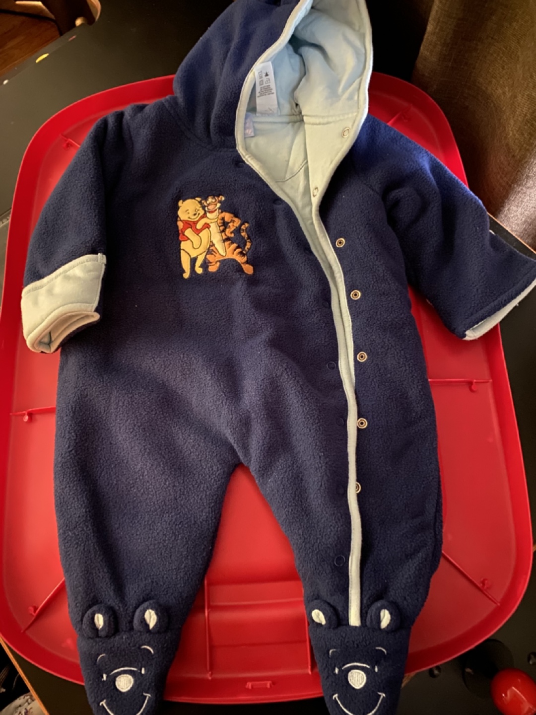 Baby Winnie the Pooh Fleece Jumpsuit