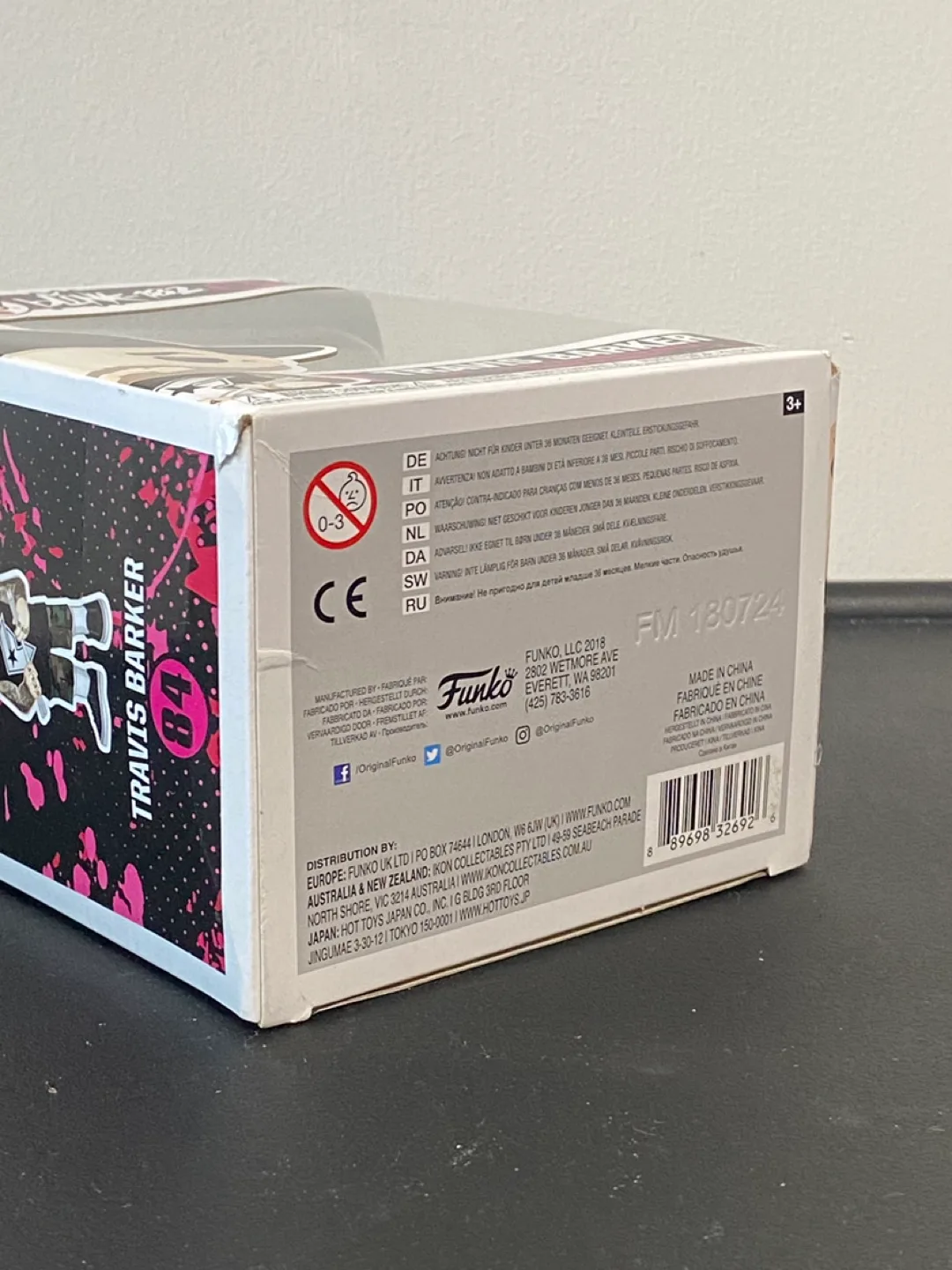 Travis Barker Funko POP Vinyl Figure image indicator(7)