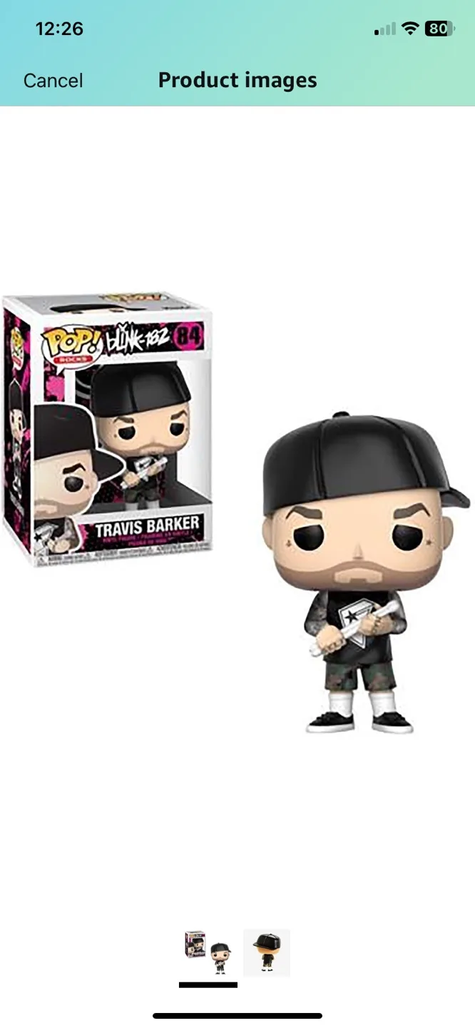 Travis Barker Funko POP Vinyl Figure image indicator(9)