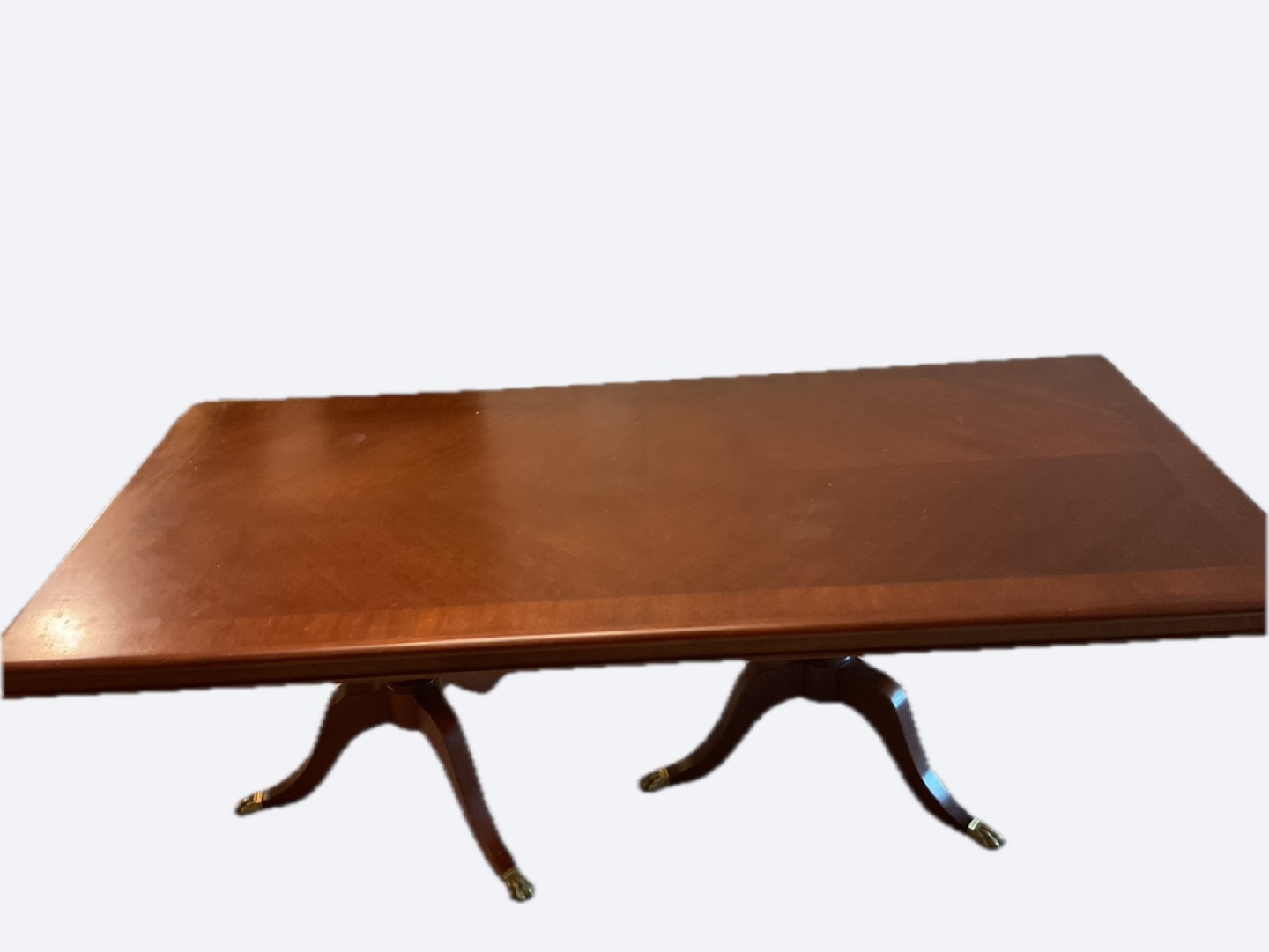 Elegant Cherry Wood Dining Table
