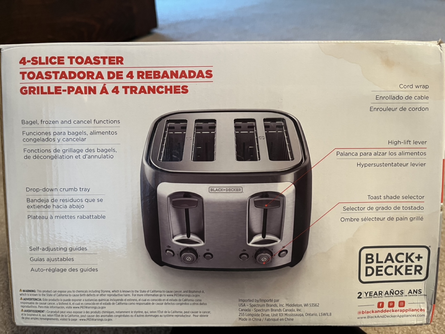4 slice toaster - photo 2