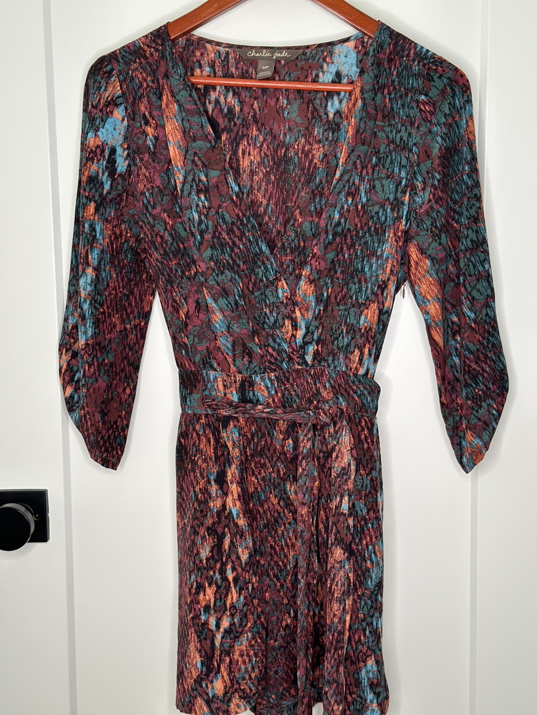 Charlie Jade Abstract Printed Romper 🧡 - photo 4