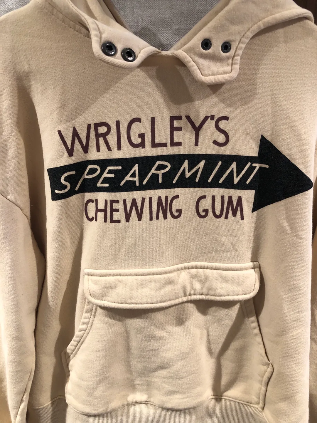 Wrigley's Spearmint Chewing Gum Hoodie image indicator(2)