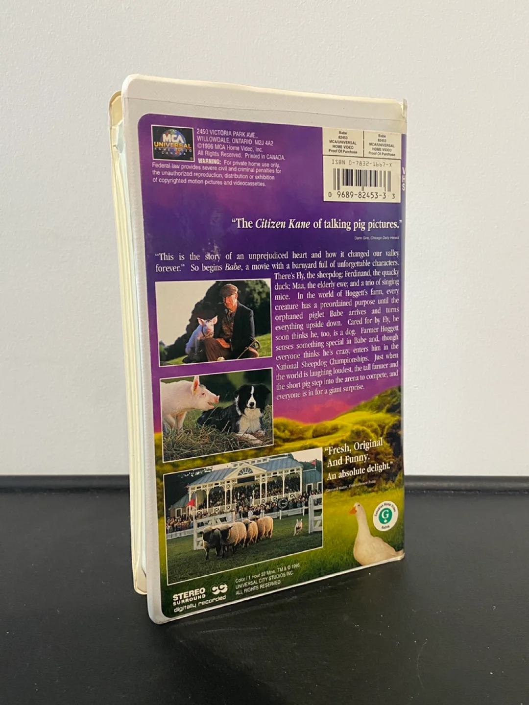 Babe VHS 1995 image indicator(4)
