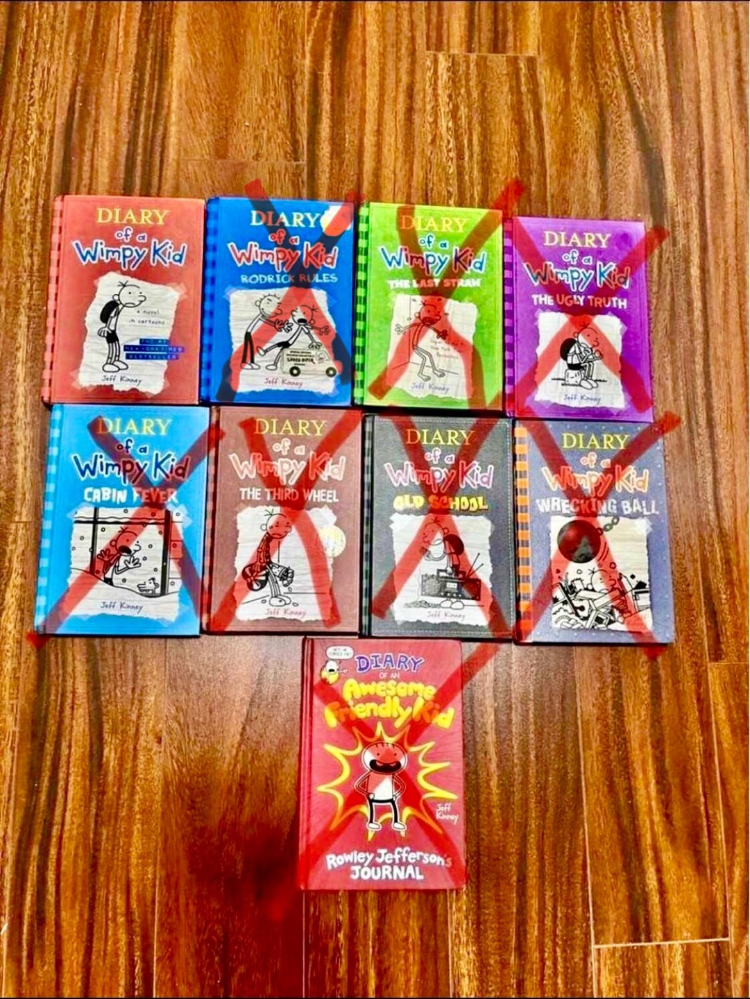 Diary of a Wimpy Kid books