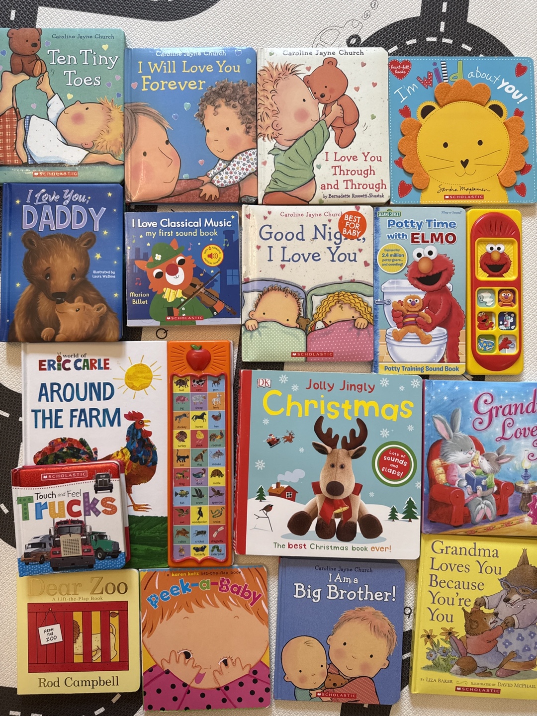 Bundle of 15 Children's Board Books
