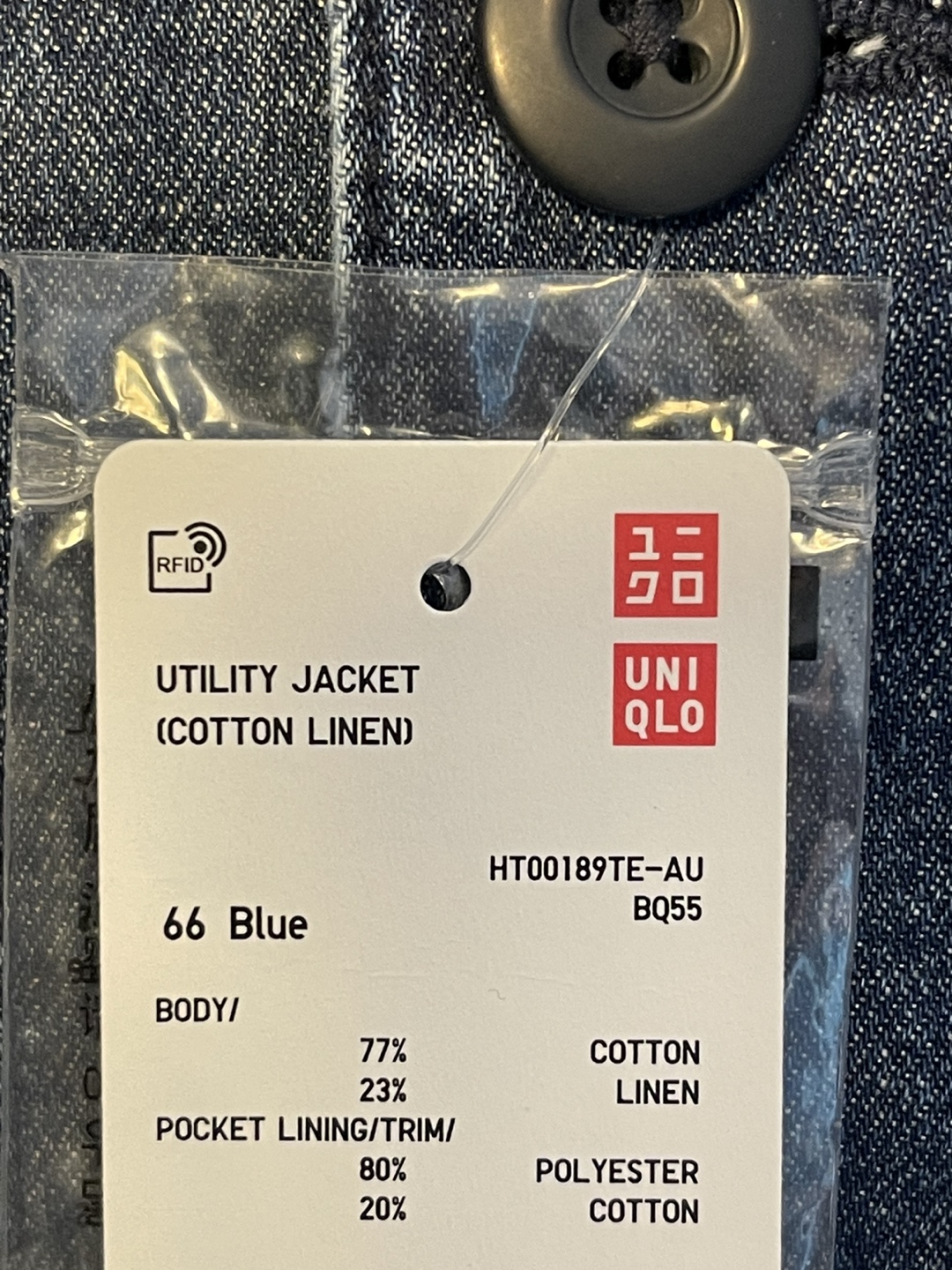 Uniqlo Men's Utility Jacket - Size S - photo 2