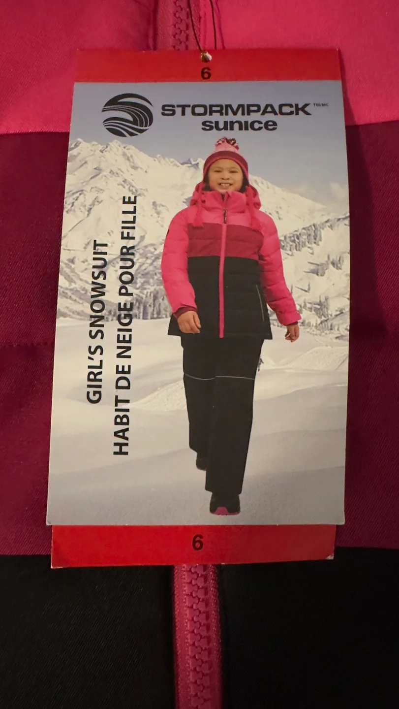 Girls' Size 6 StormPack Sunice Snowsuit image indicator(2)