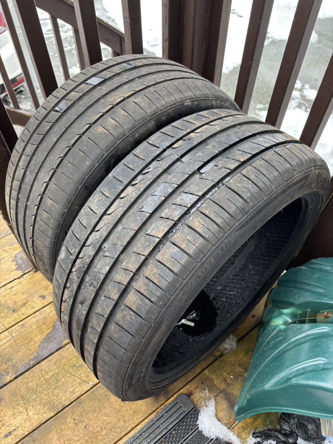 (4) Michelin All Season Tires 225/ 40ZR18
