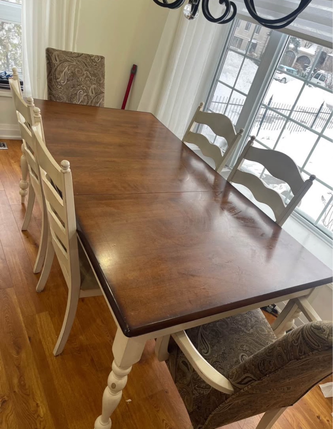 6-Piece Farmhouse Dining Set