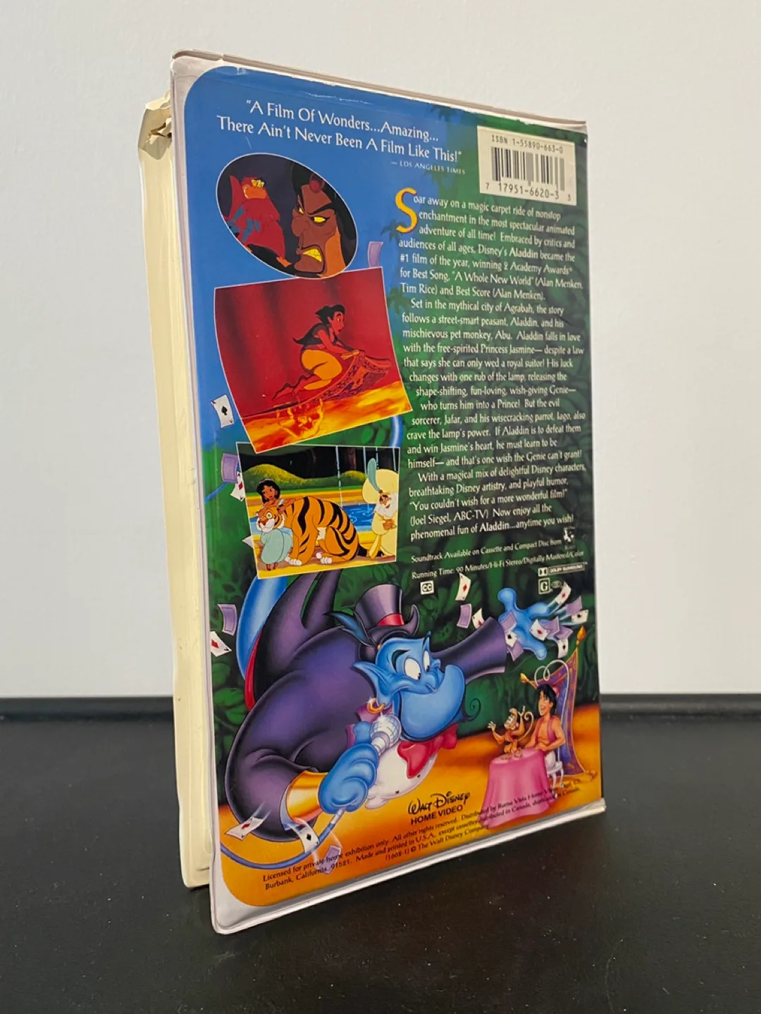 Aladdin VHS image indicator(4)