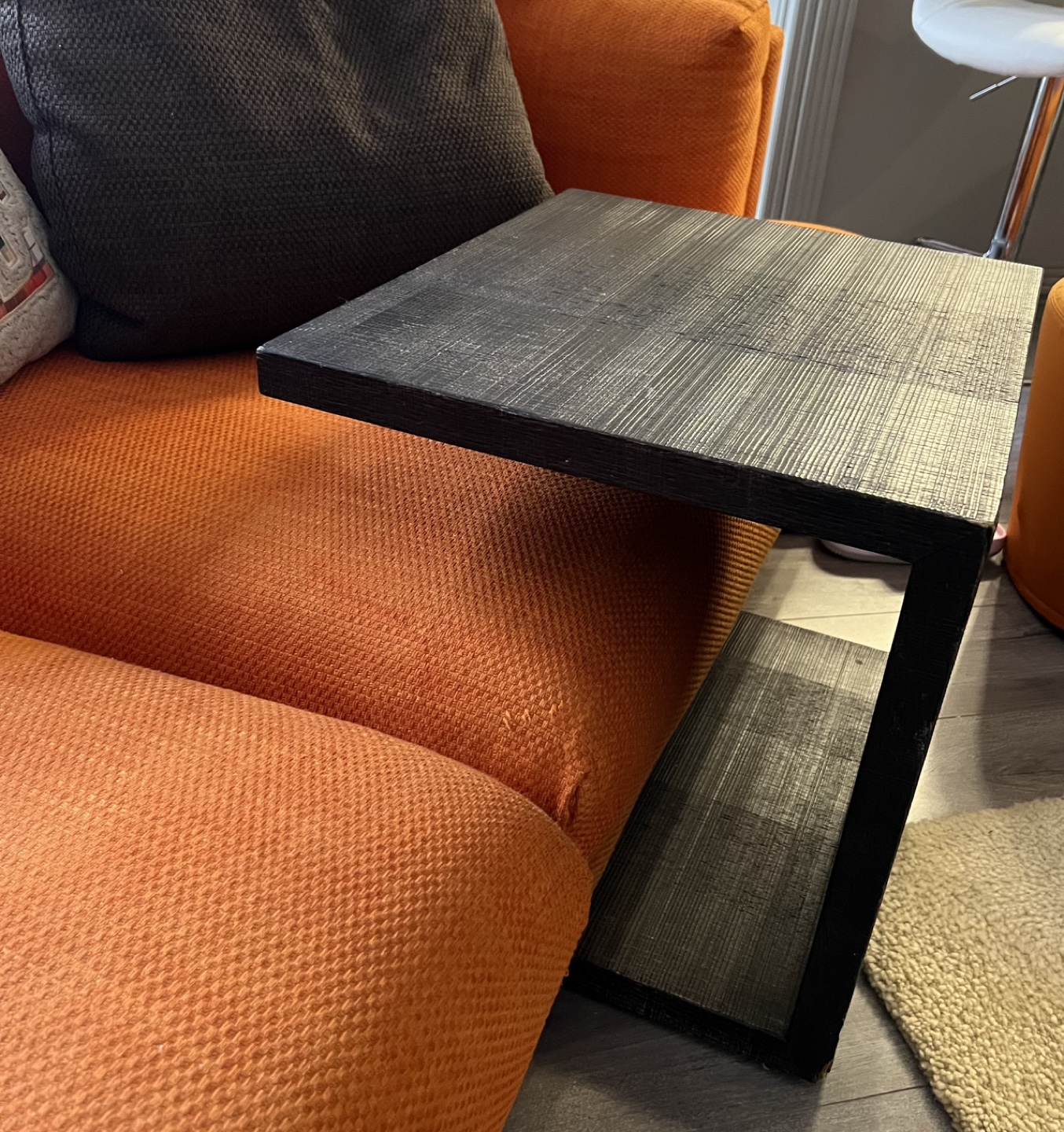 Dark Wood Side Table