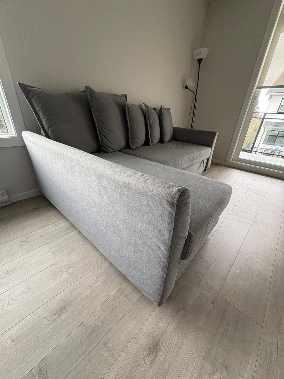IKEA Corner Sofa Bed - Grey