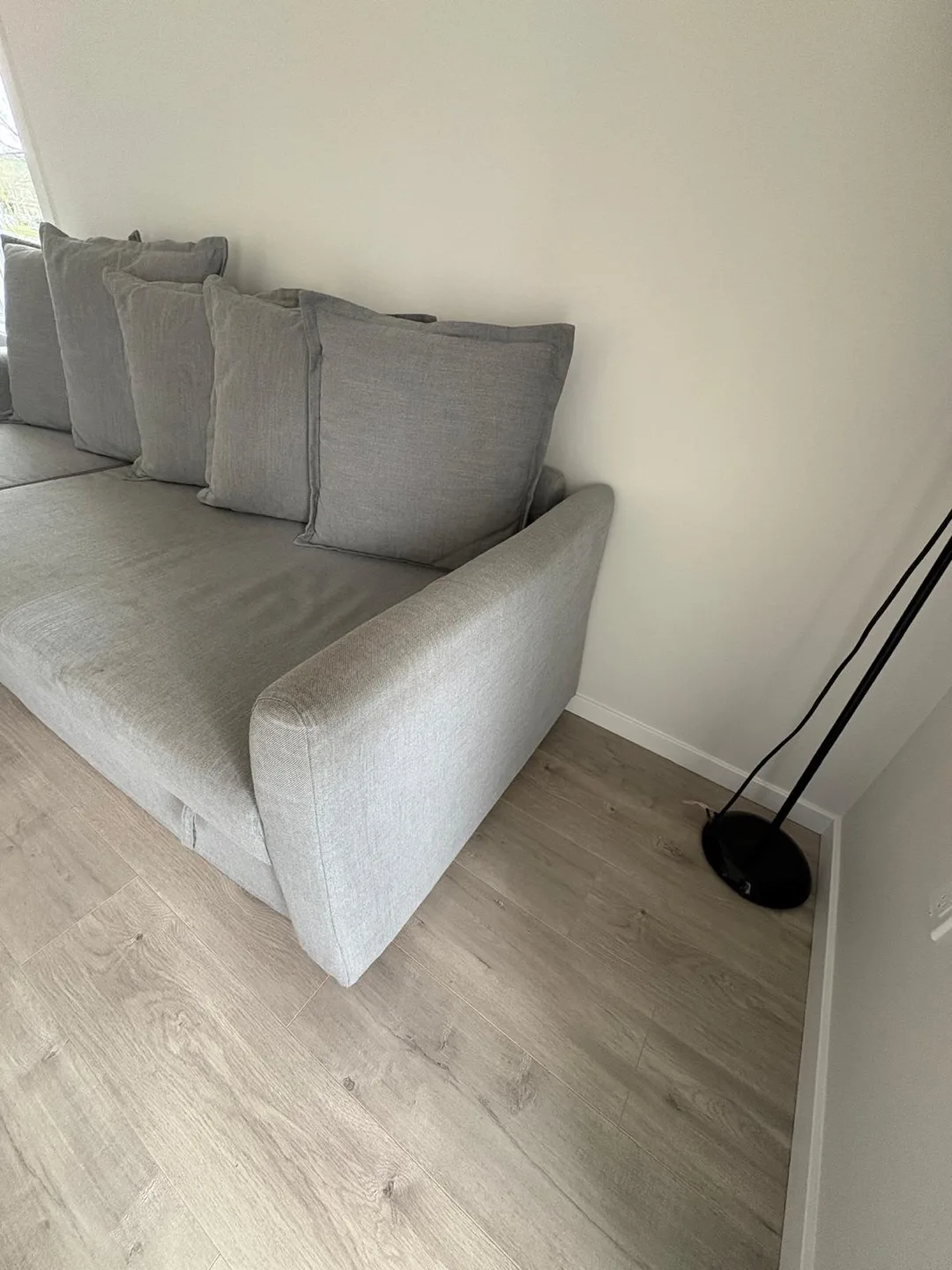 IKEA Corner Sofa Bed - Grey image indicator(4)