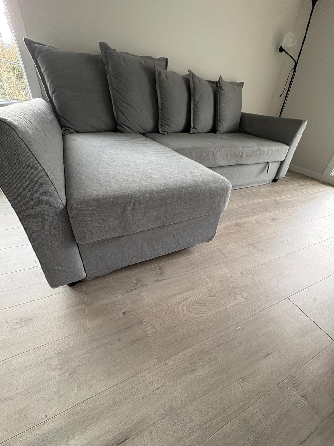 IKEA Corner Sofa Bed - Grey - photo 2