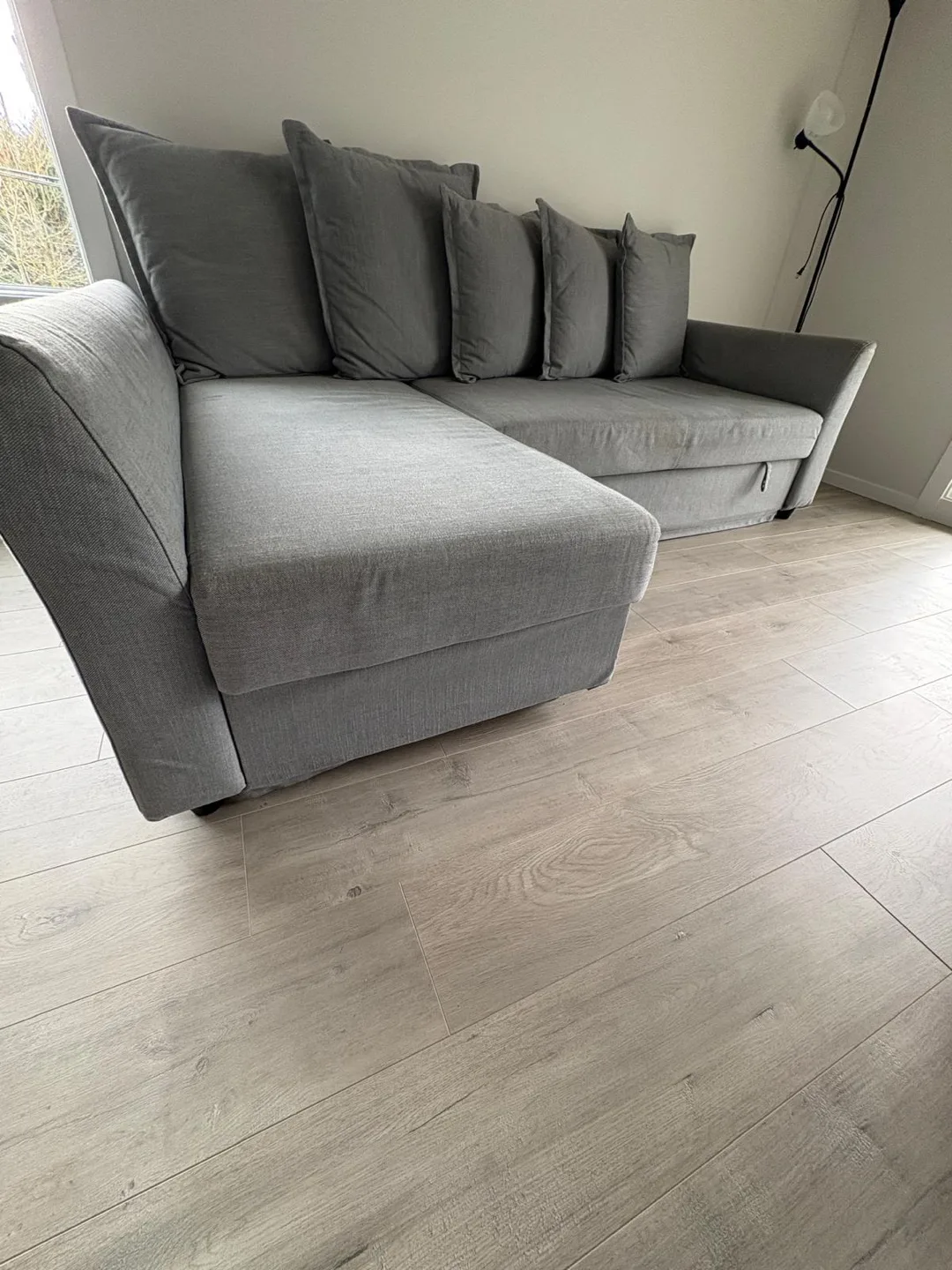 IKEA Corner Sofa Bed - Grey image indicator(2)