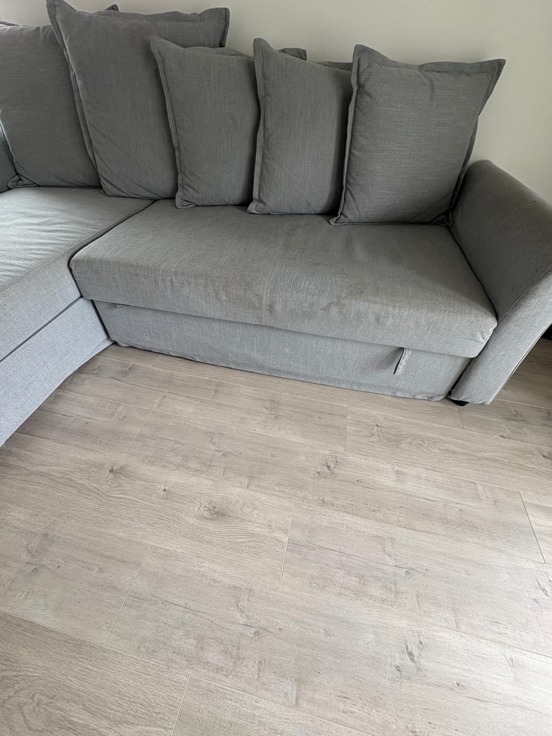 IKEA Corner Sofa Bed - Grey - photo 3