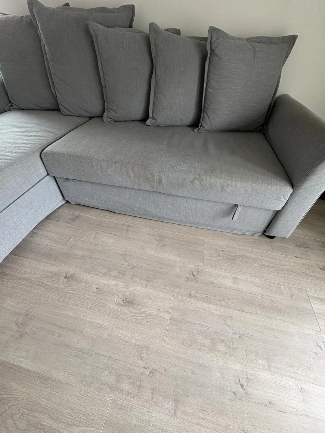 IKEA Corner Sofa Bed - Grey image indicator(3)