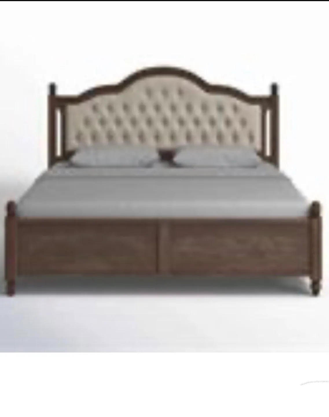 King -size Wooden Bed Frame image indicator(2)