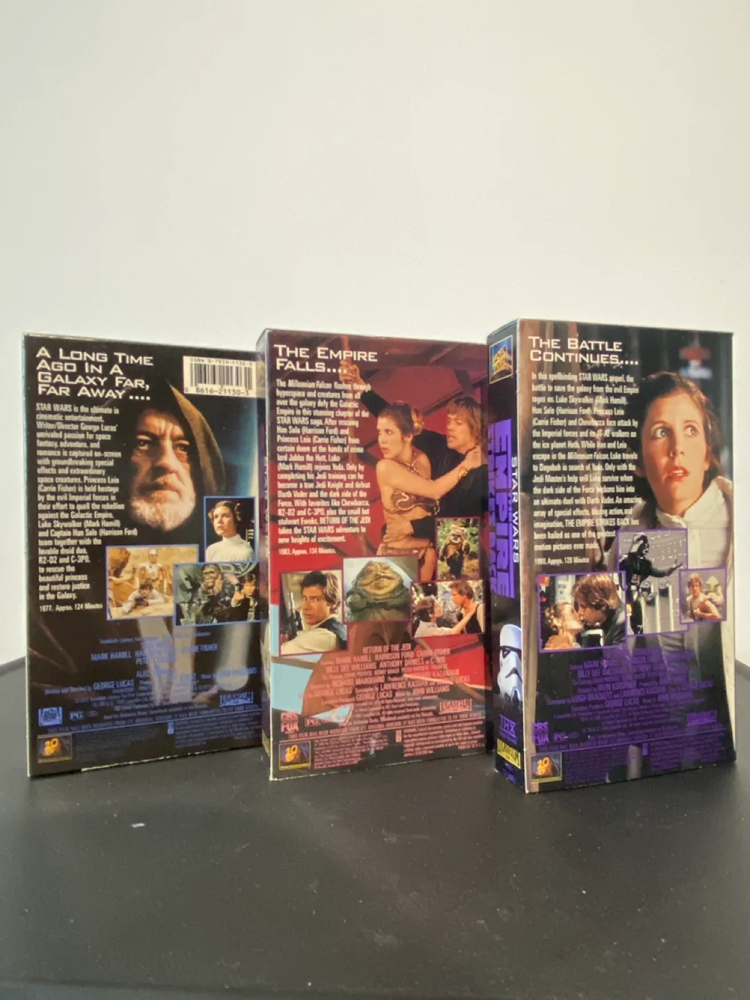 Star Wars Trilogy VHS Set image indicator(4)