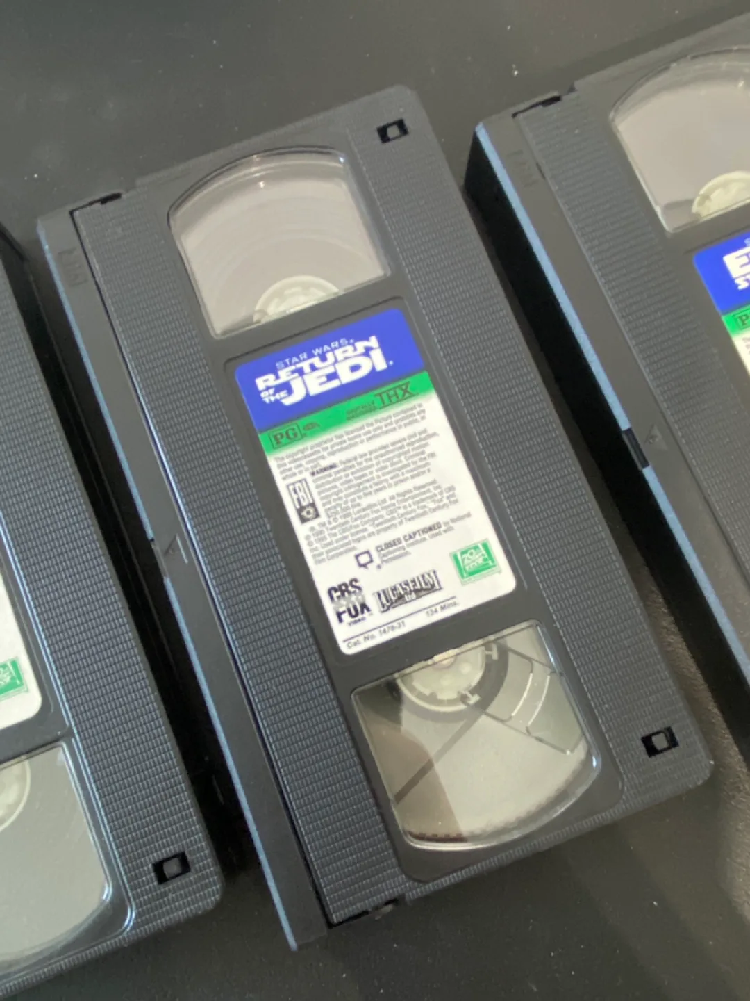 Star Wars Trilogy VHS Set image indicator(9)